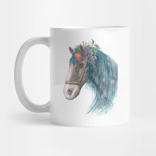 Mackinac Island Spring Horse Mug